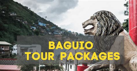 Baguio Tour Packages 2024 starts at Php 1,200/pax .